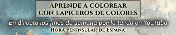 Técnicas para aprender a colorear con lapiceros de colores en directo