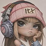 Dibujo coloreado por nenaArt24 alumna de Javier Origin