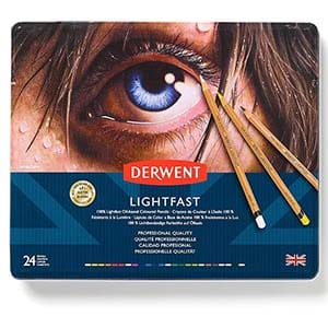 Derwent Lightfast lápices de colores