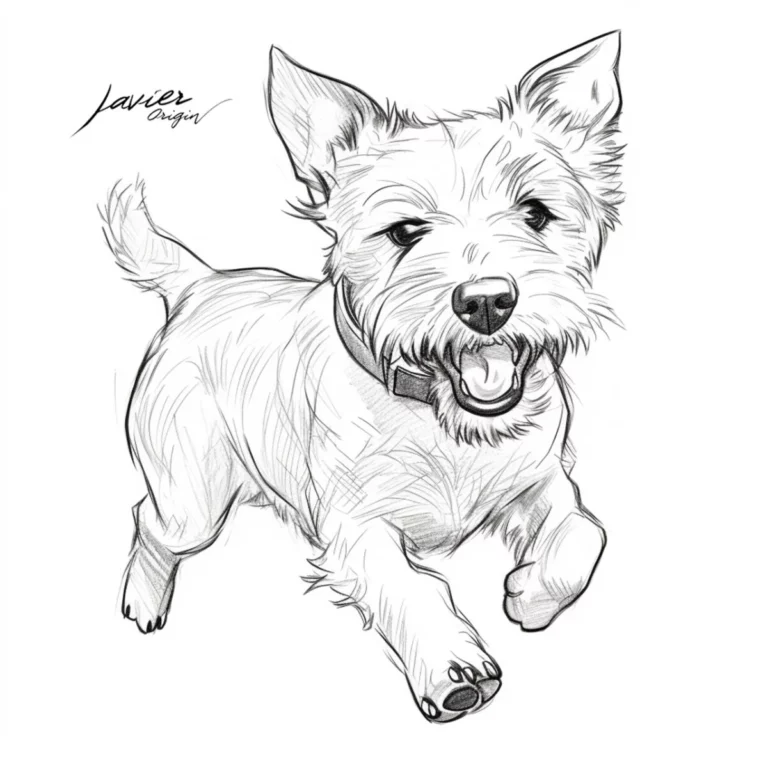Plummer Terrier para colorear