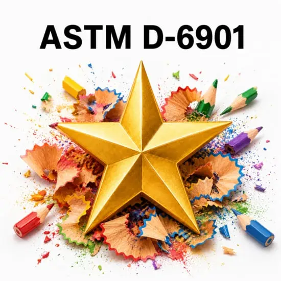 Estandarización ASTM D-6901 de resistencia a la luz en lápices de colores