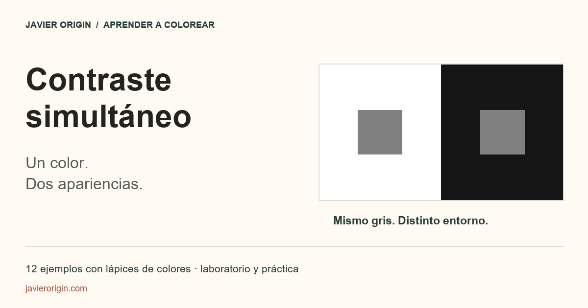 Simultaneous Contrast: How to Use It with Colored Pencils